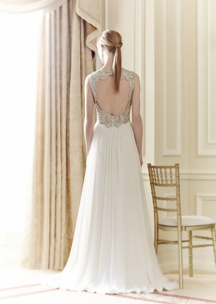 Daphne (back) – Jenny Packham Spring 2014 Collection. theweddingnotebook.com