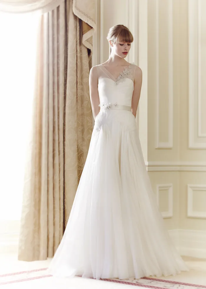 Kitty – Jenny Packham Spring 2014 Collection. theweddingnotebook.com
