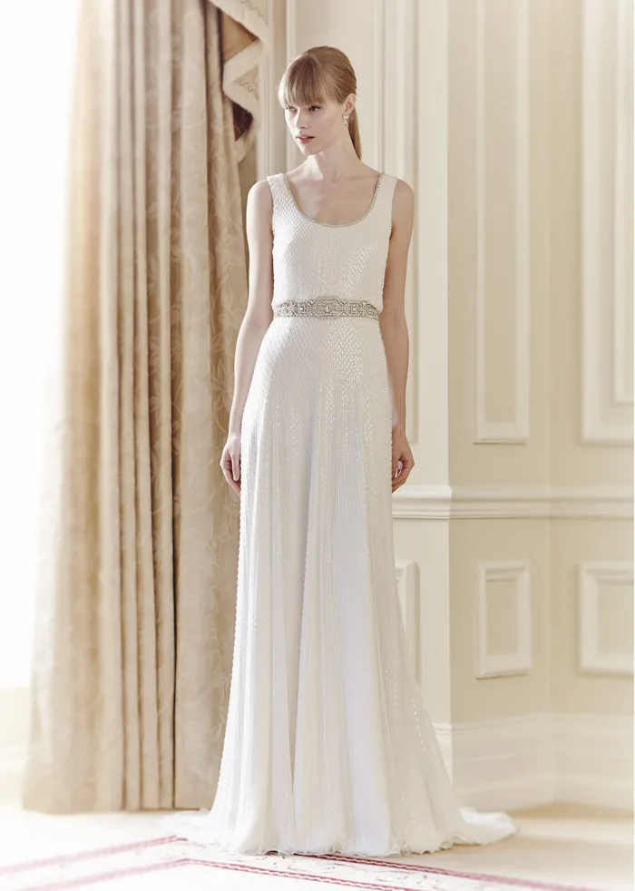 Kathleen – Jenny Packham Spring 2014 Collection. theweddingnotebook.com