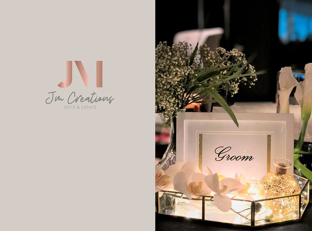 JM Creations. theweddingnotebook.com