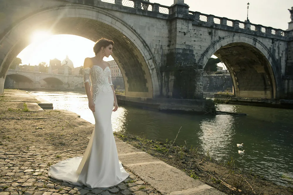 Cassia - Julie Vino Spring 2017 Bridal Collection. theweddingnotebook.com