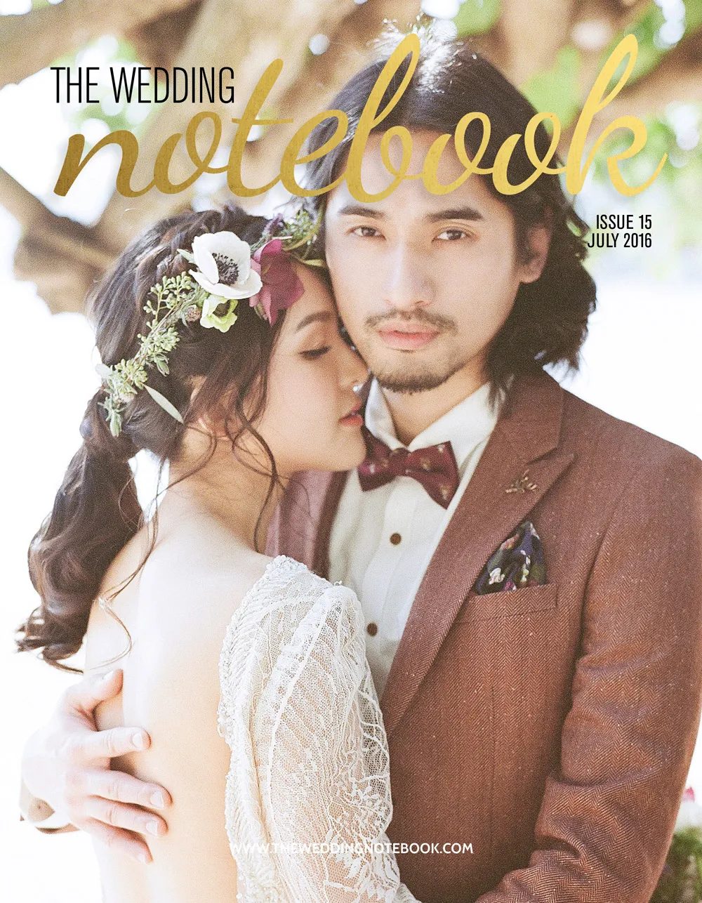 The Wedding Notebook magazine July 2016. theweddingnotebook.com