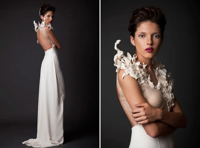 Krikor Jabotian Fall 2014 Collection. theweddingnotebook.com