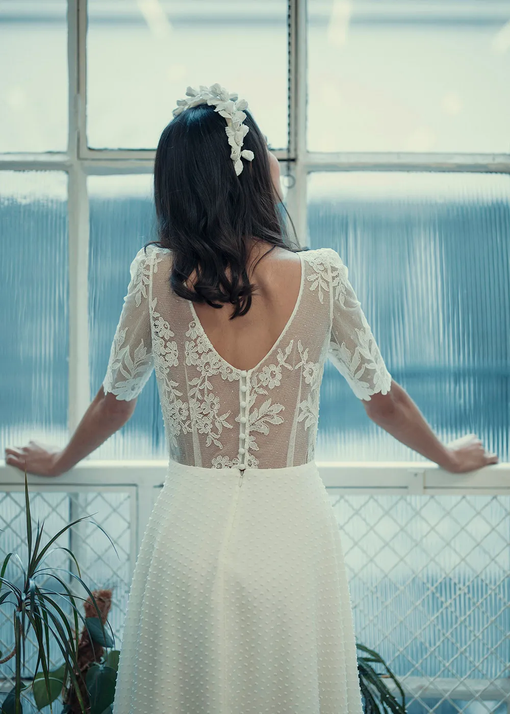 Laure de Sagazan 2018 Civil Collection. theweddingnotebook.com