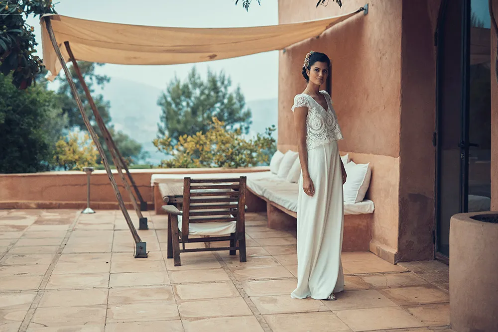 Pereire dress - Laure de Sagazan 2019 Bridal Collection. theweddingnotebook.com