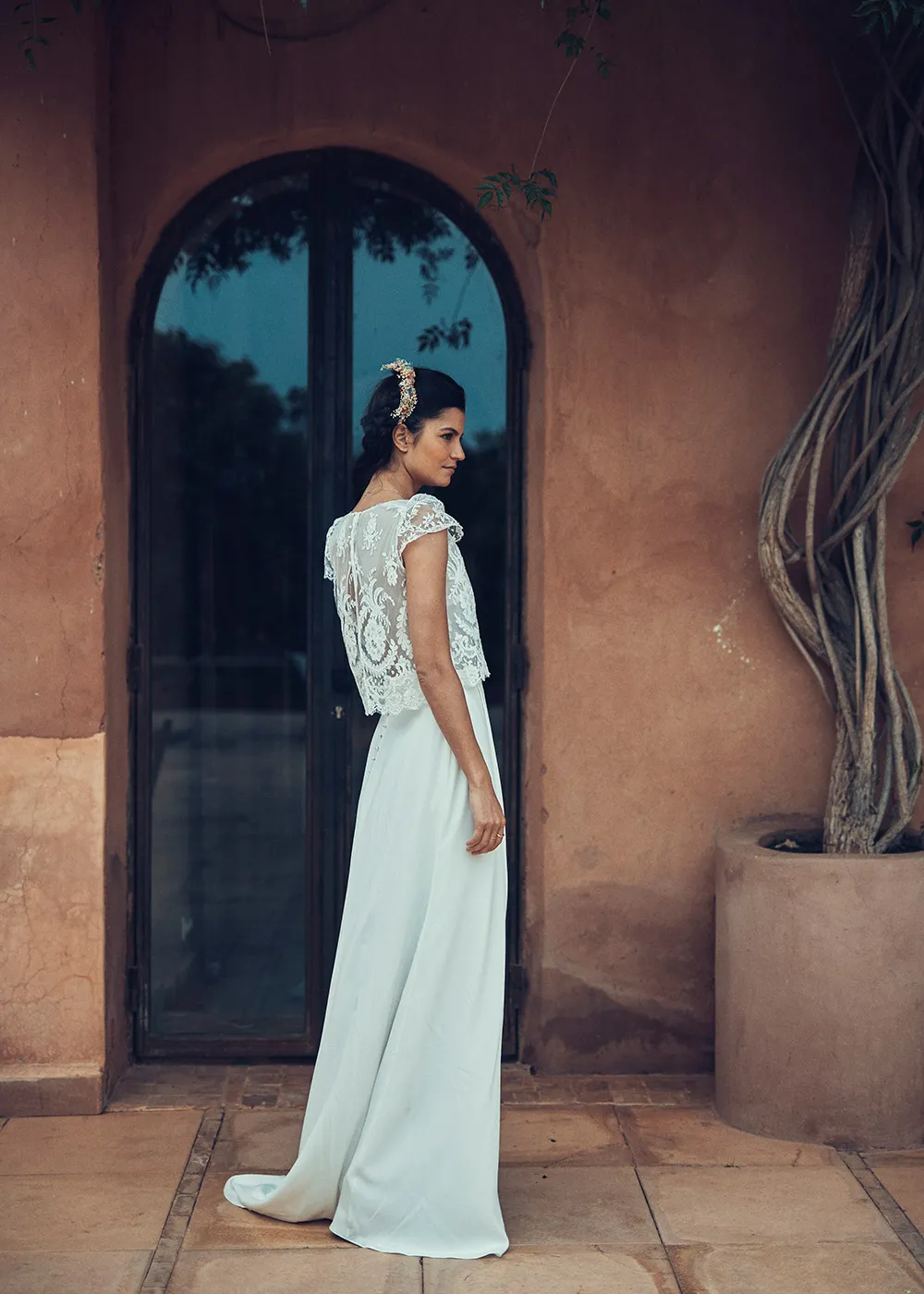 Pereire dress - Laure de Sagazan 2019 Bridal Collection. theweddingnotebook.com