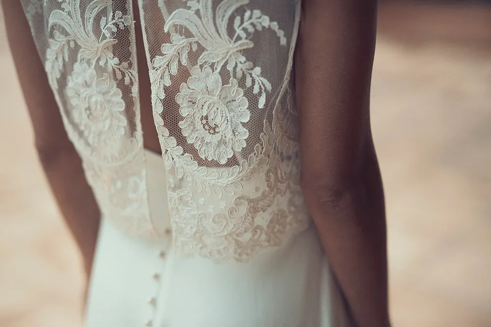 Pereire dress - Laure de Sagazan 2019 Bridal Collection. theweddingnotebook.com