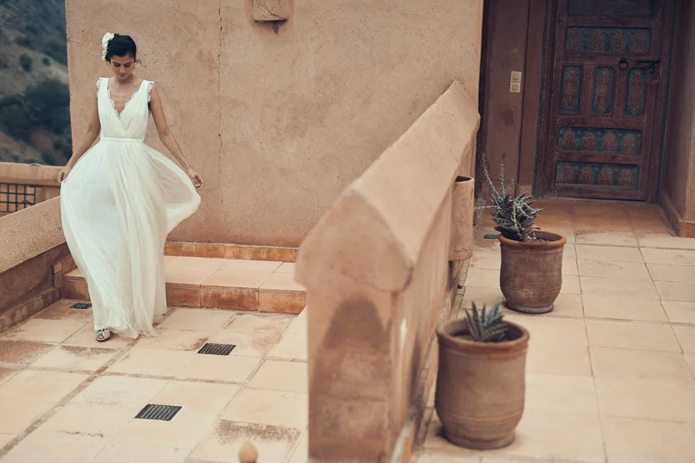 Bolivar dress - Laure de Sagazan 2019 Bridal Collection. theweddingnotebook.com