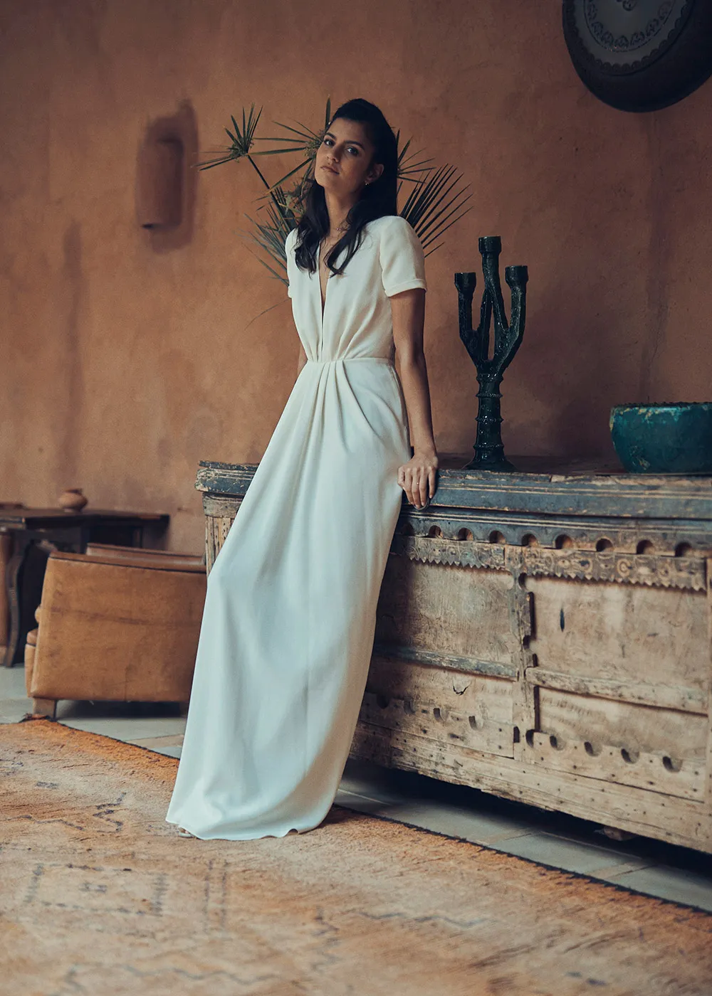 Milton dress - Laure de Sagazan 2019 Bridal Collection. theweddingnotebook.com