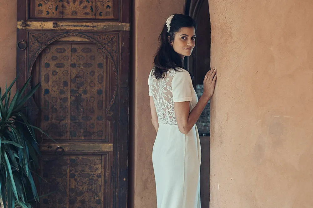 Milton dress - Laure de Sagazan 2019 Bridal Collection. theweddingnotebook.com