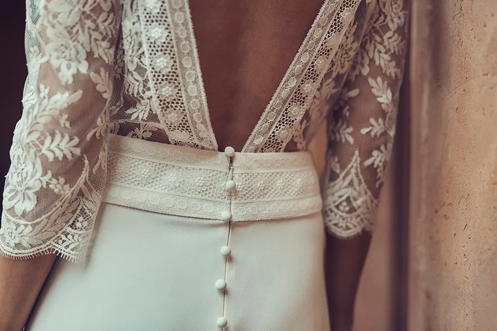Pyrenees dress - Laure de Sagazan 2019 Bridal Collection. theweddingnotebook.com