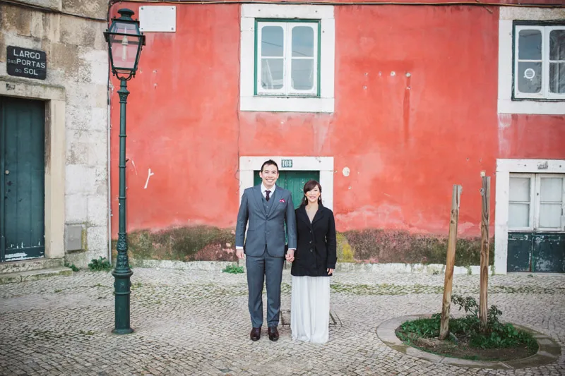 Lisbon, Portugal. Photo by Hugo Coelho Fotografia. theweddingnotebook.com