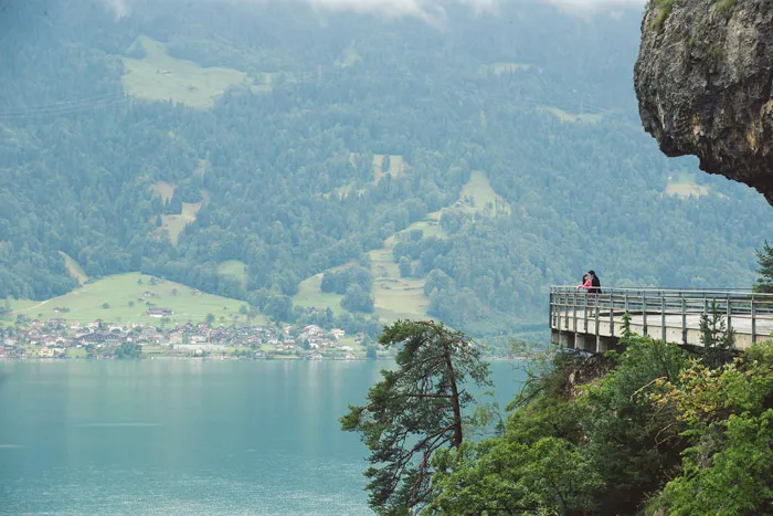 Wedding photo in Switzerland. Photo by Ivan Mario of Axioo. theweddingnotebook.com