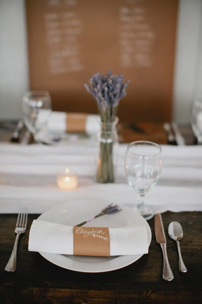 Photo by Kristyn Hogan. Styling by Cedarwood Weddings. theweddingnotebook.com