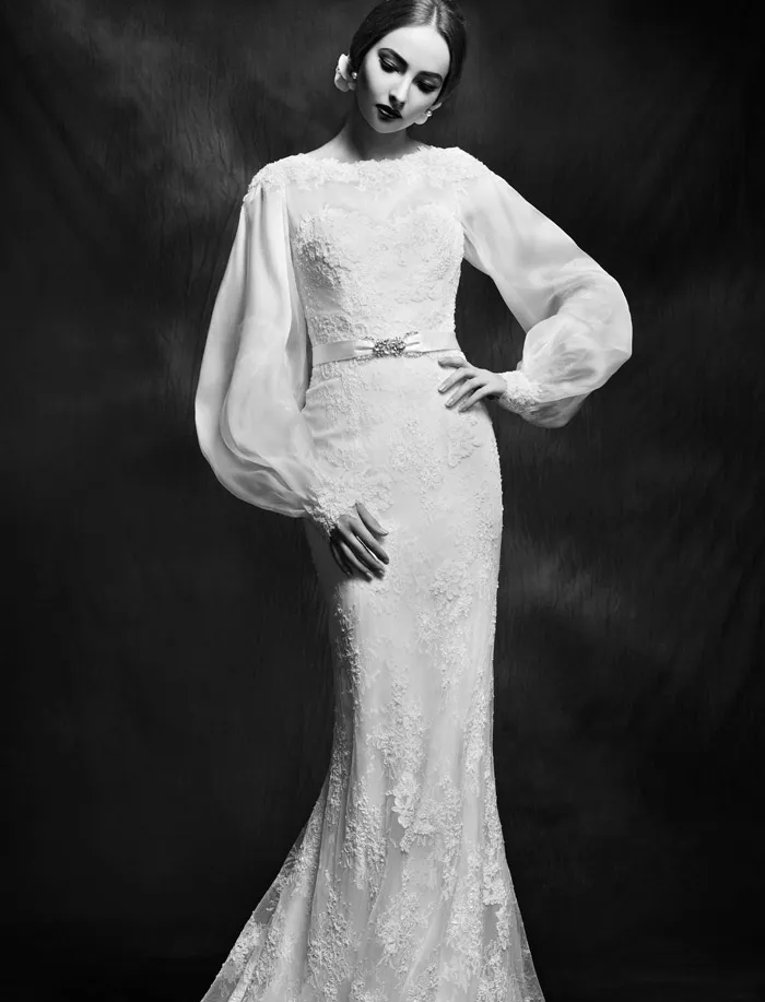 Lusan Mandongus 2015 Bridal Collection. theweddingnotebook.com