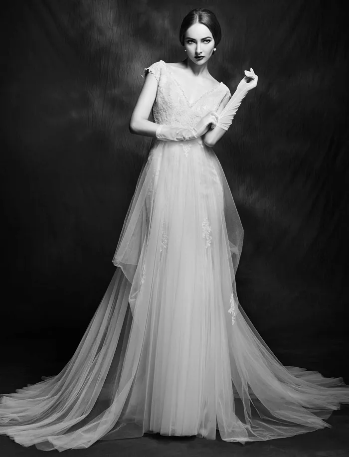 Lusan Mandongus 2015 Bridal Collection. theweddingnotebook.com