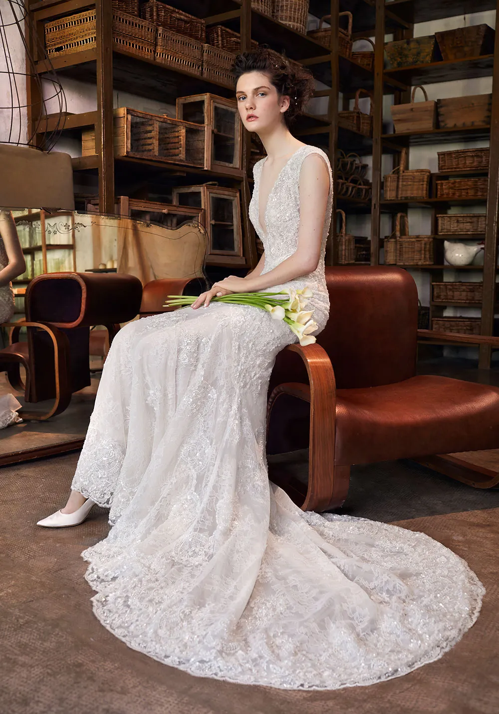 Lusan Mandongus 2018 Bridal Collection. theweddingnotebook.com