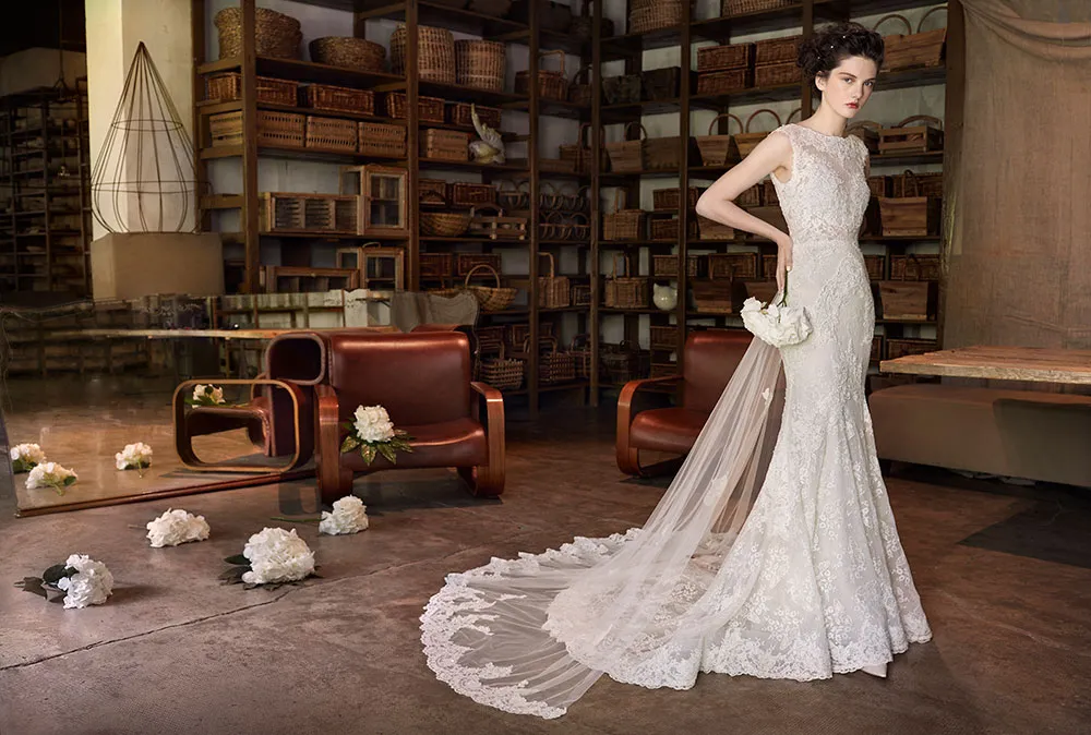 Lusan Mandongus 2018 Bridal Collection. theweddingnotebook.com