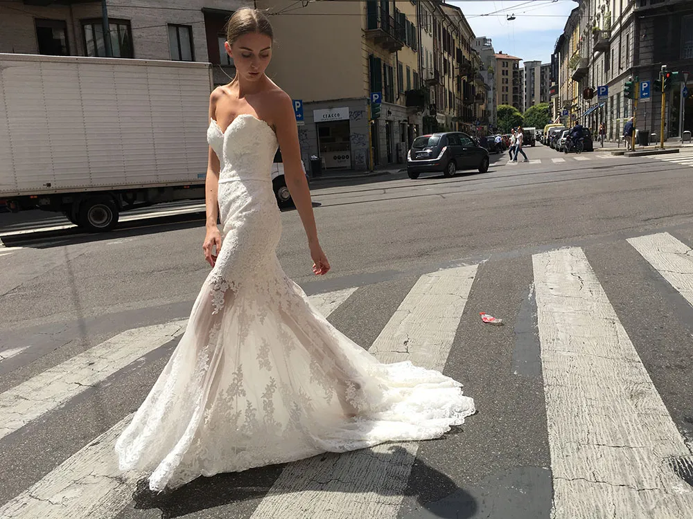 Lusan Mandongus 2018 Bridal Collection. theweddingnotebook.com
