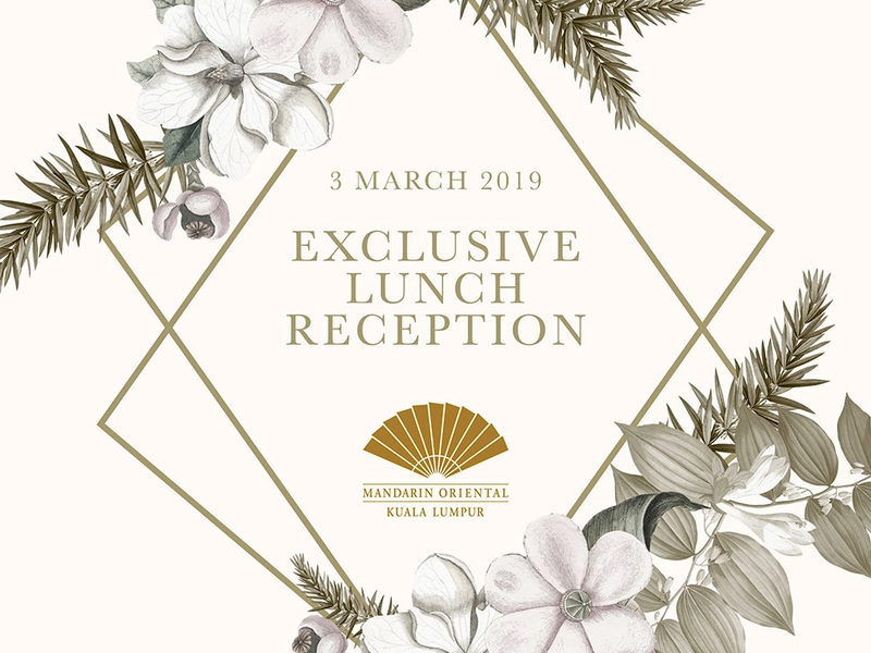 Mandarin Oriental Kuala Lumpur Exclusive Lunch Invites Giveaway (ended)