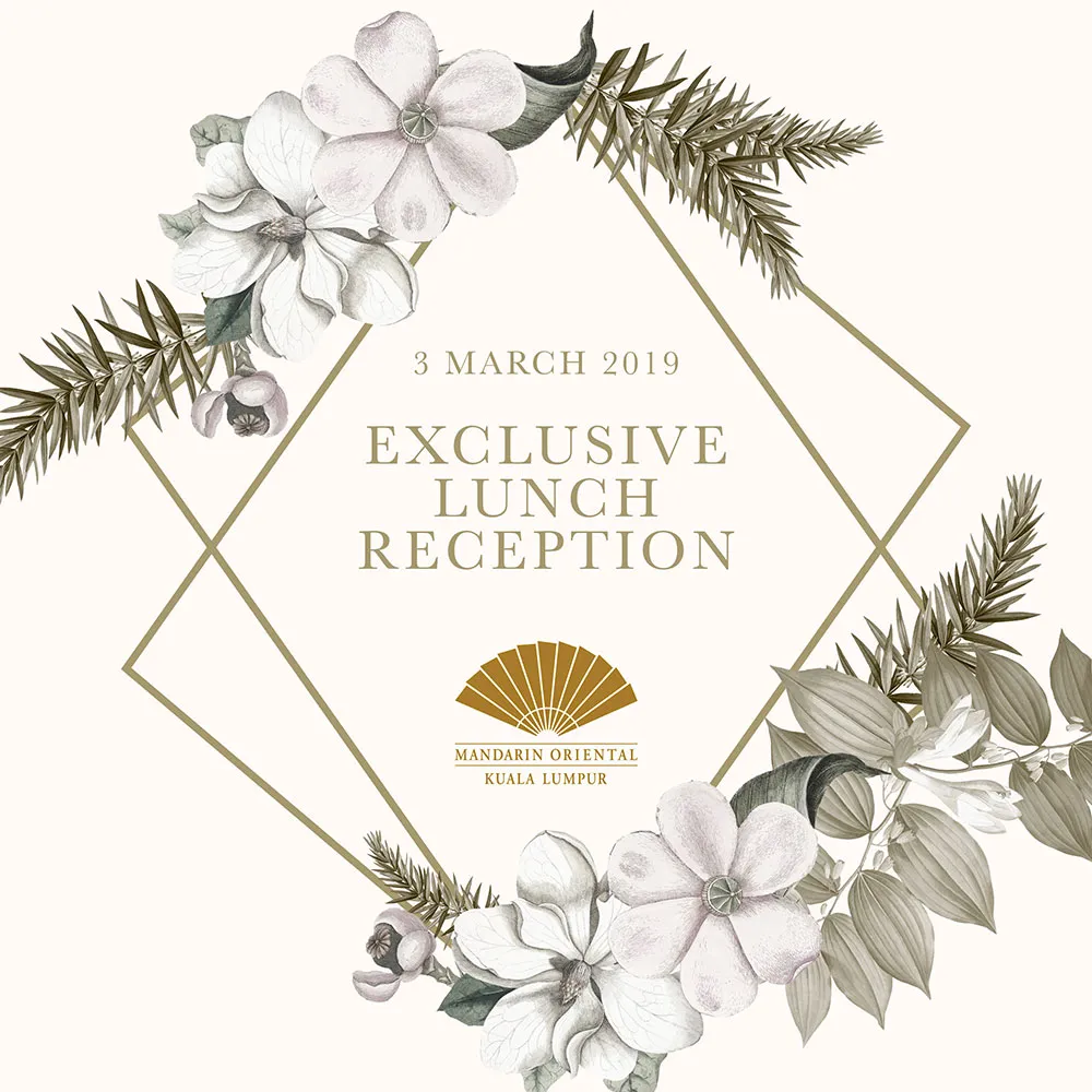 Mandarin Oriental Kuala Lumpur wedding