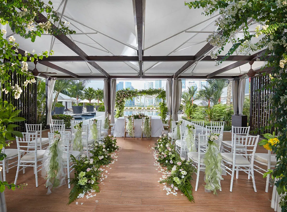 Mandarin Oriental Singapore wedding venue