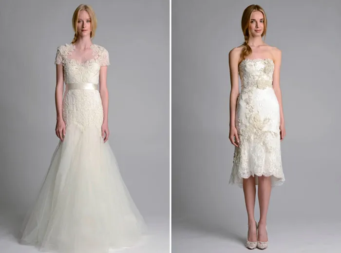 Marchesa Fall 2014 Bridal Collection. theweddingnotebook.com