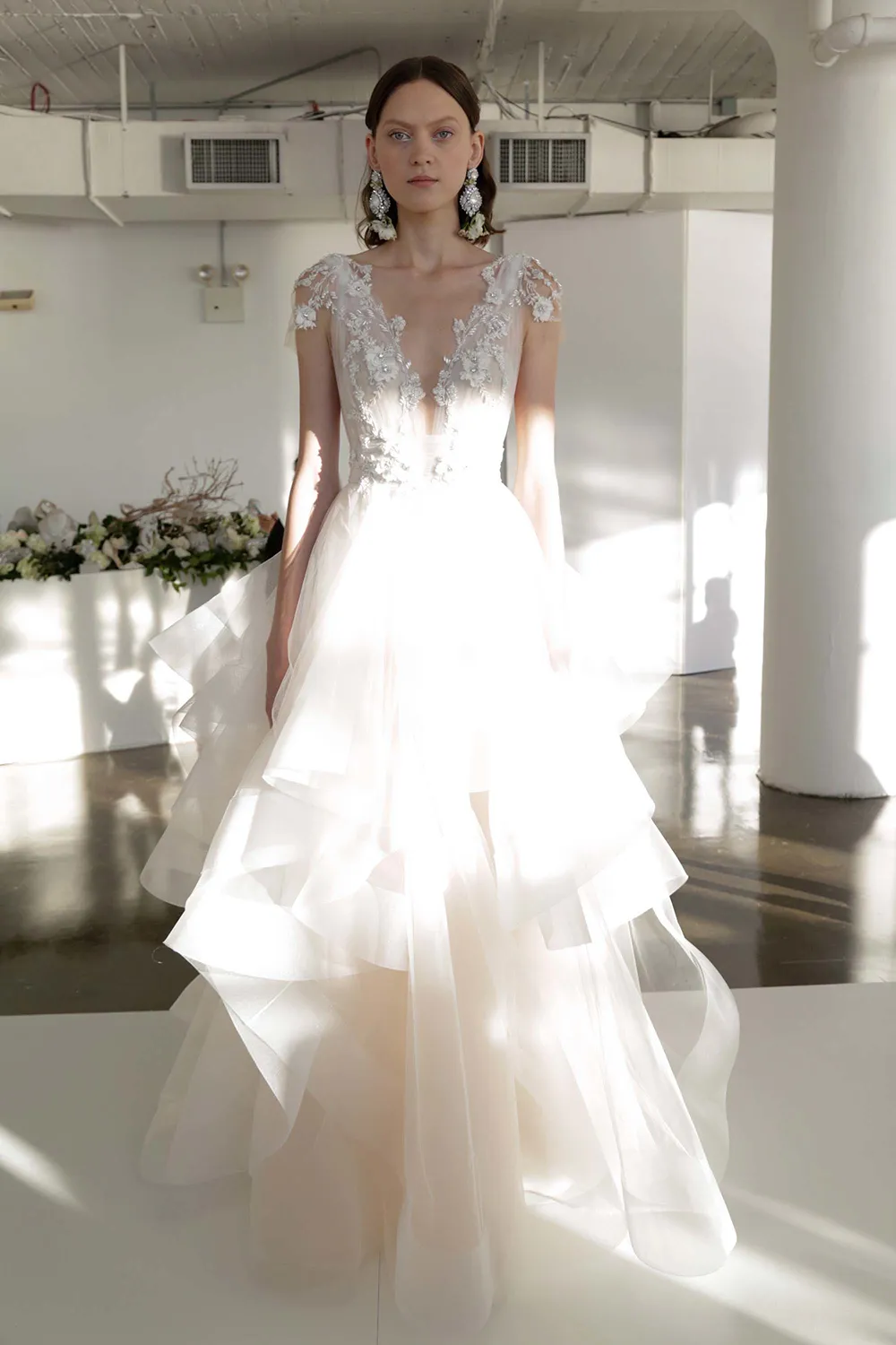 Rosette - Marchesa Fall 2017 Bridal Collection. theweddingnotebook.com