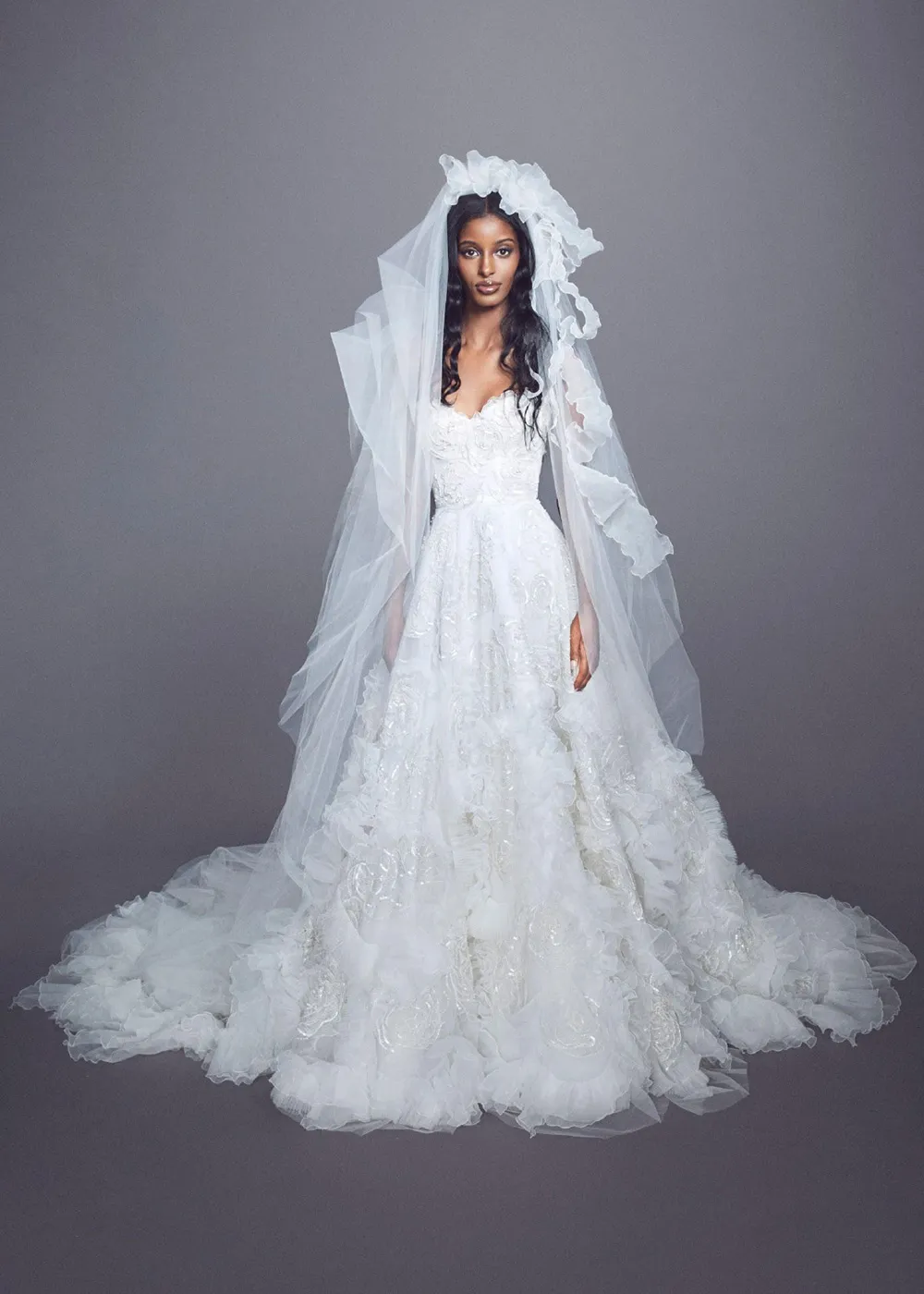 Marchesa Fall 2021 Bridal Collection. theweddingnotebook.com