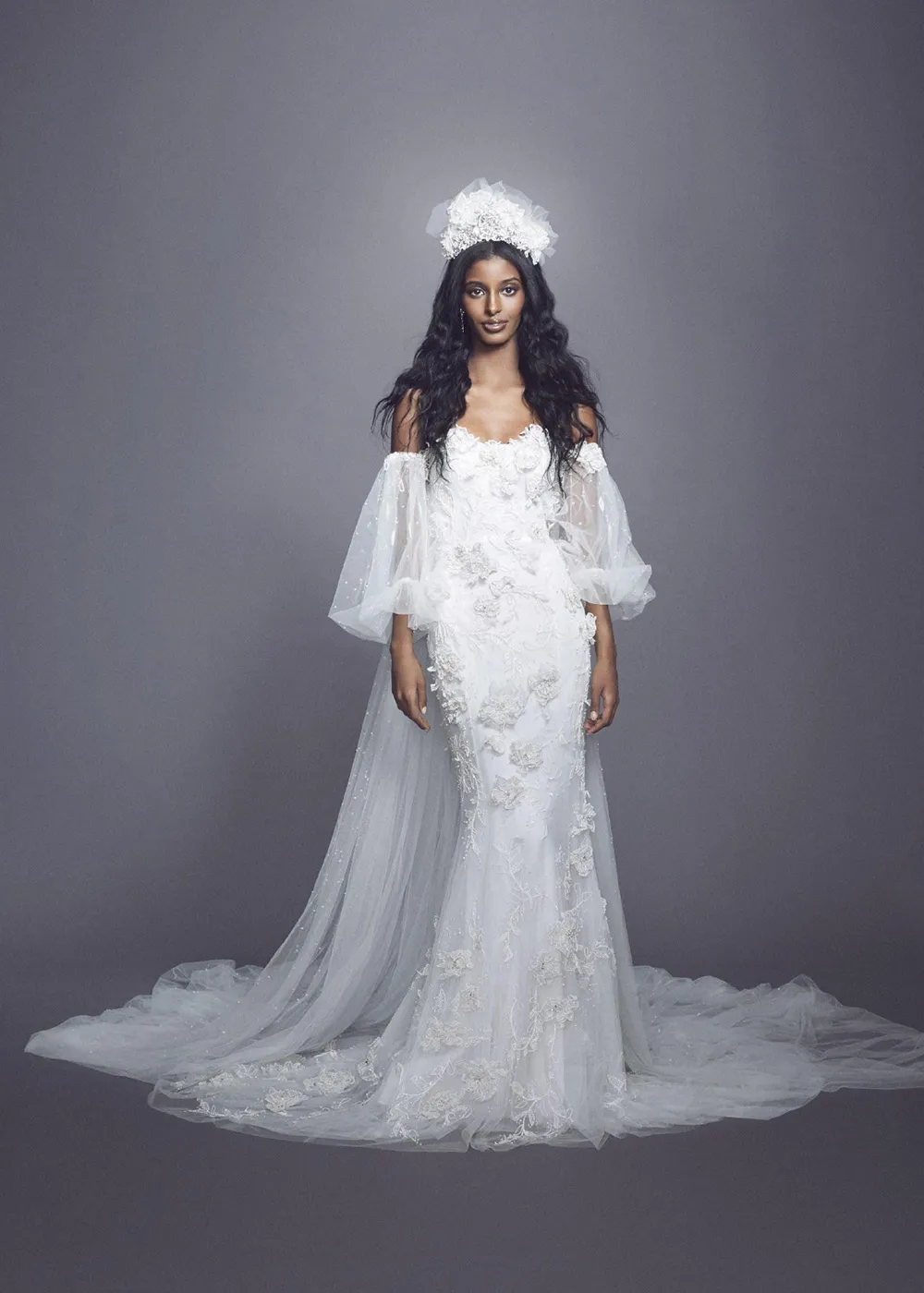 Marchesa Fall 2021 Bridal Collection. theweddingnotebook.com