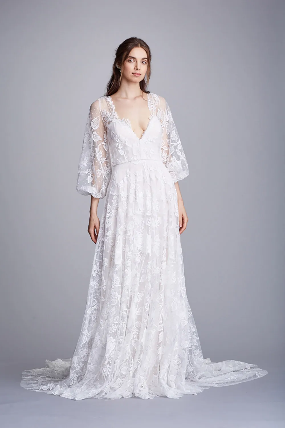 Marchesa Notte Fall 2018. theweddingnotebook.com