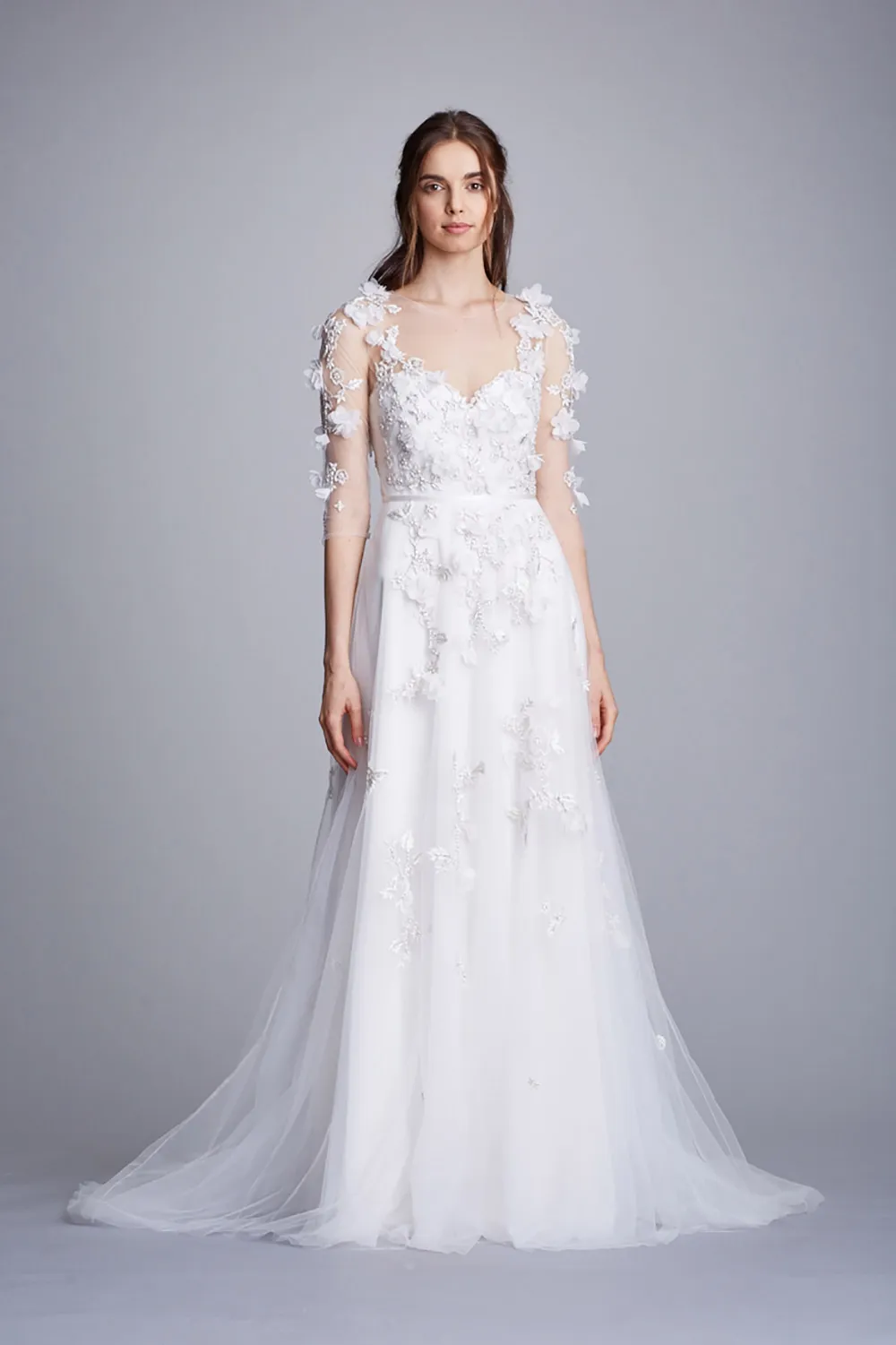 Marchesa Notte Fall 2018. theweddingnotebook.com