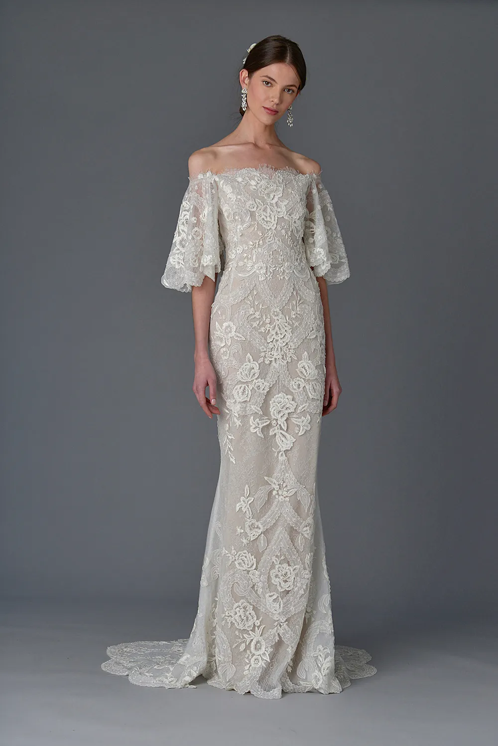 Rosemary - Marchesa Spring 2017 Bridal Collection. theweddingnotebook.com 