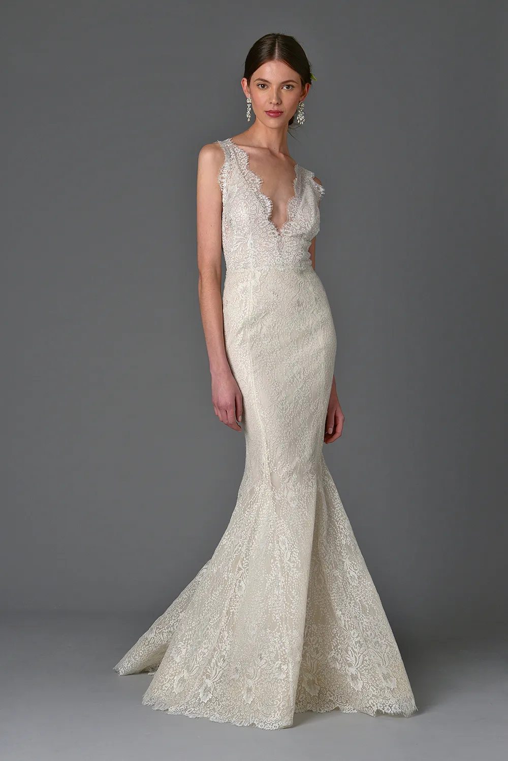 Lavender without overskirt - Marchesa Spring 2017 Bridal Collection. theweddingnotebook.com 