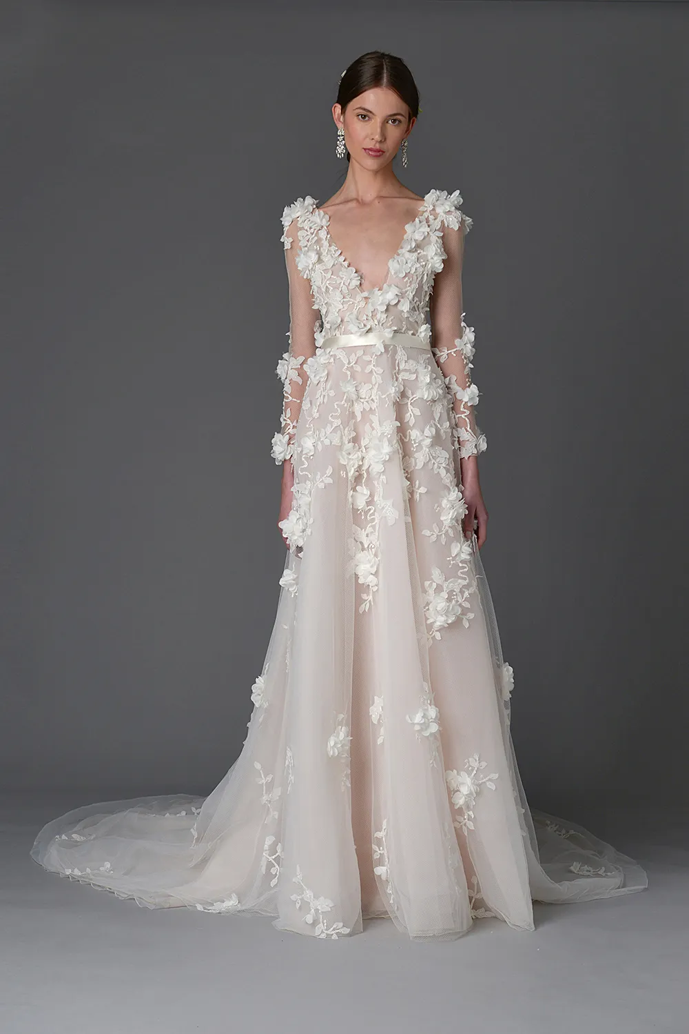 Orchid - Marchesa Spring 2017 Bridal Collection. theweddingnotebook.com 