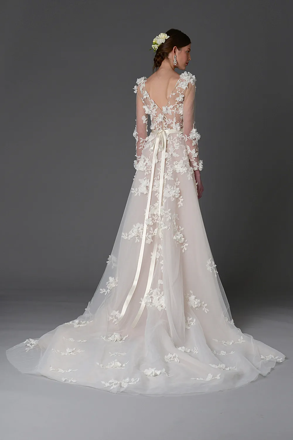 Orchid - Marchesa Spring 2017 Bridal Collection. theweddingnotebook.com 