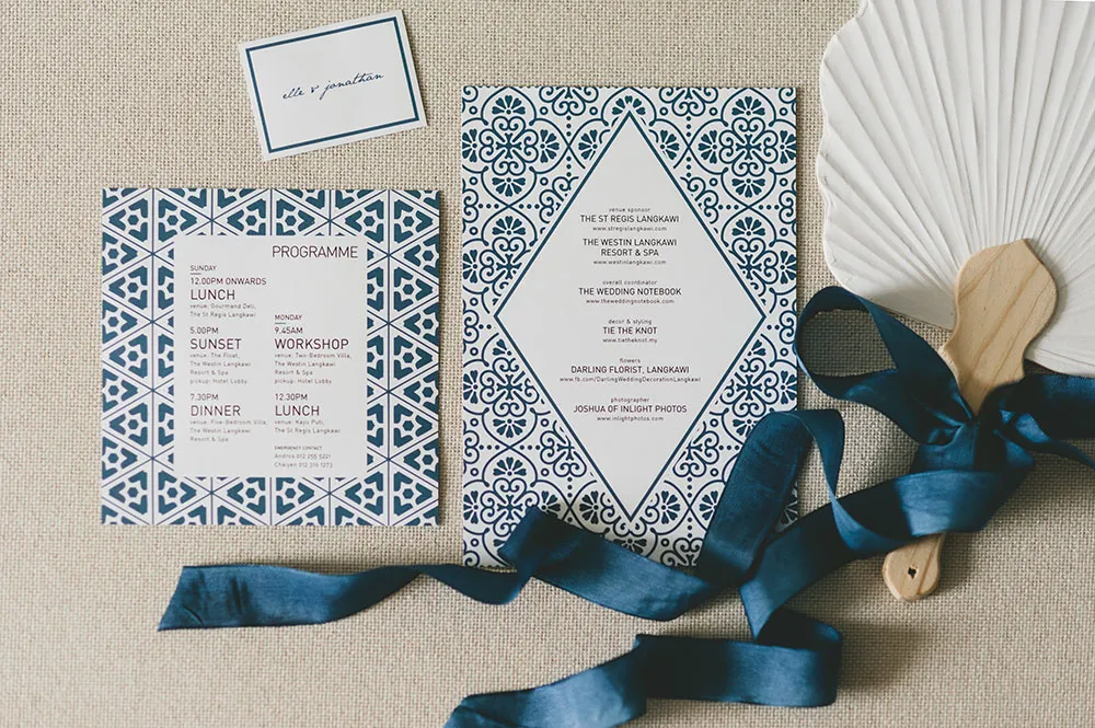 Wedding at St Regis Langkawi. Photography by Inlight Photos. theweddingnotebook.com