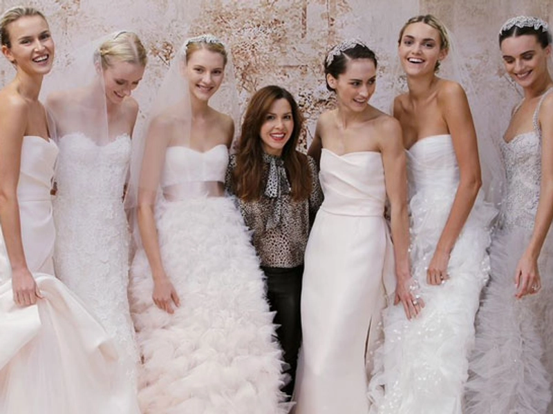 Monique Lhuillier Fall 2014 Bridal Collection