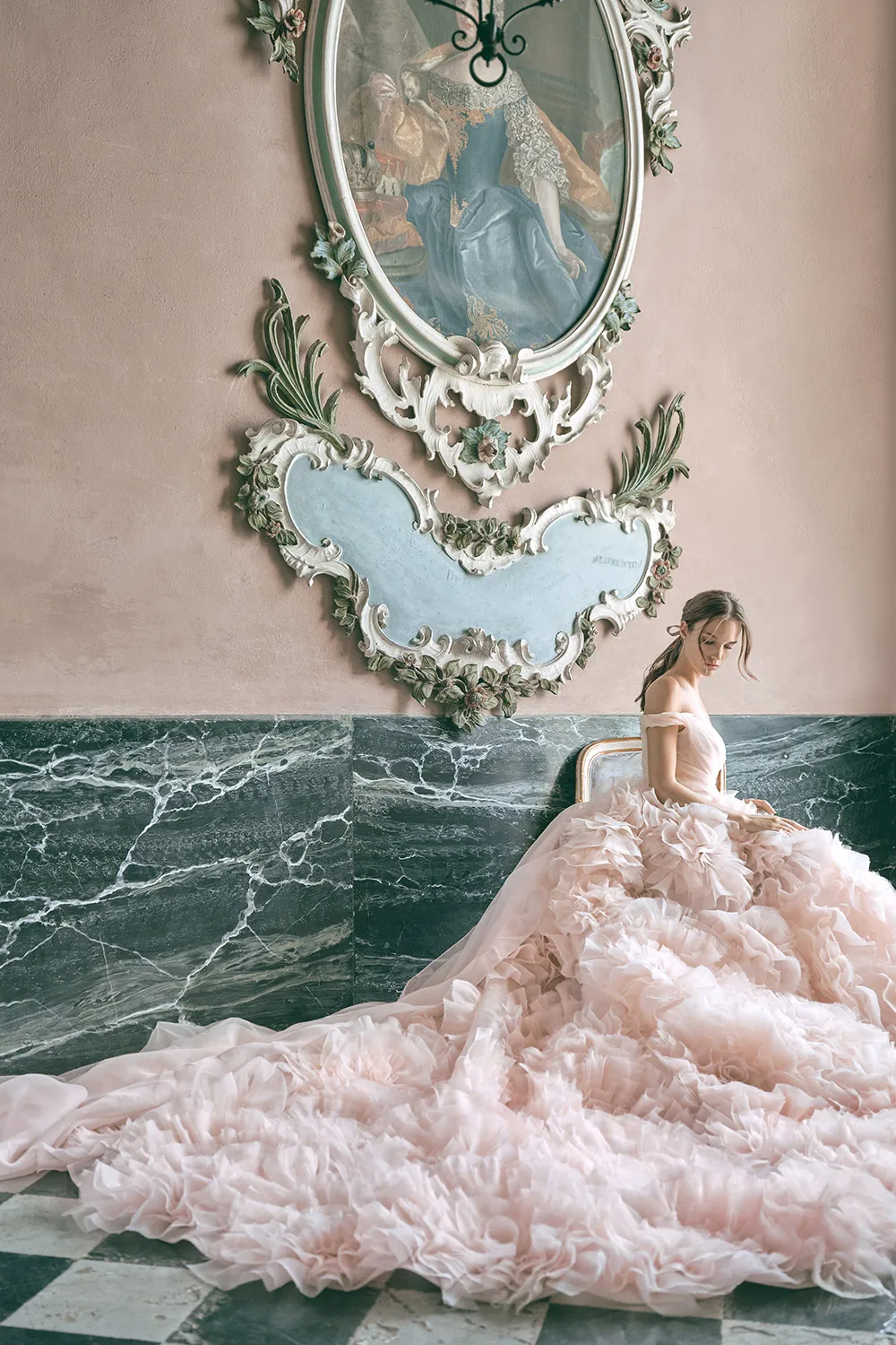 SecretGarden - Monique Lhuillier Fall 2020 Bridal Collection. theweddingnotebook.com