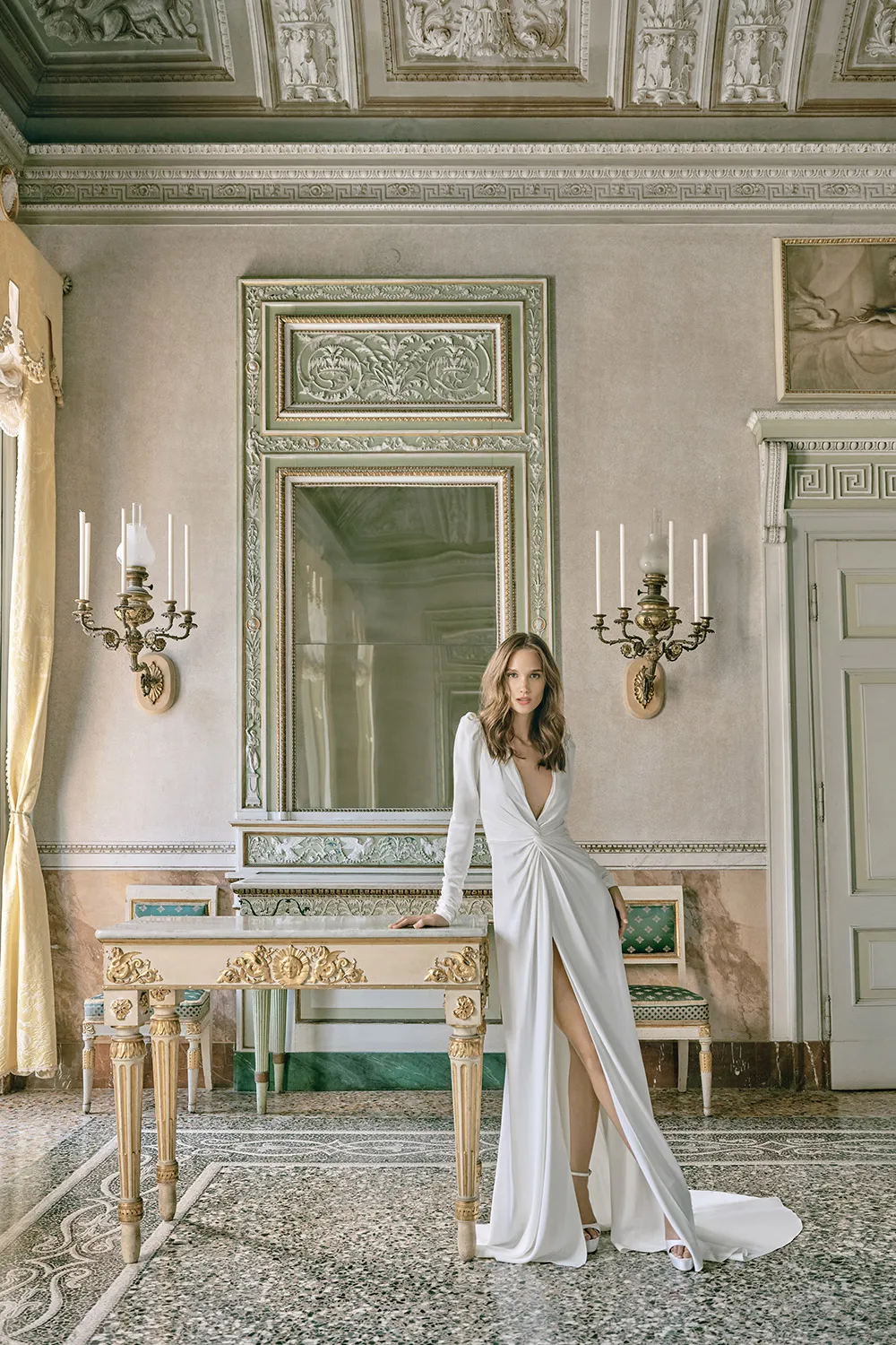 Celine - Monique Lhuillier Fall 2020 Bridal Collection. theweddingnotebook.com