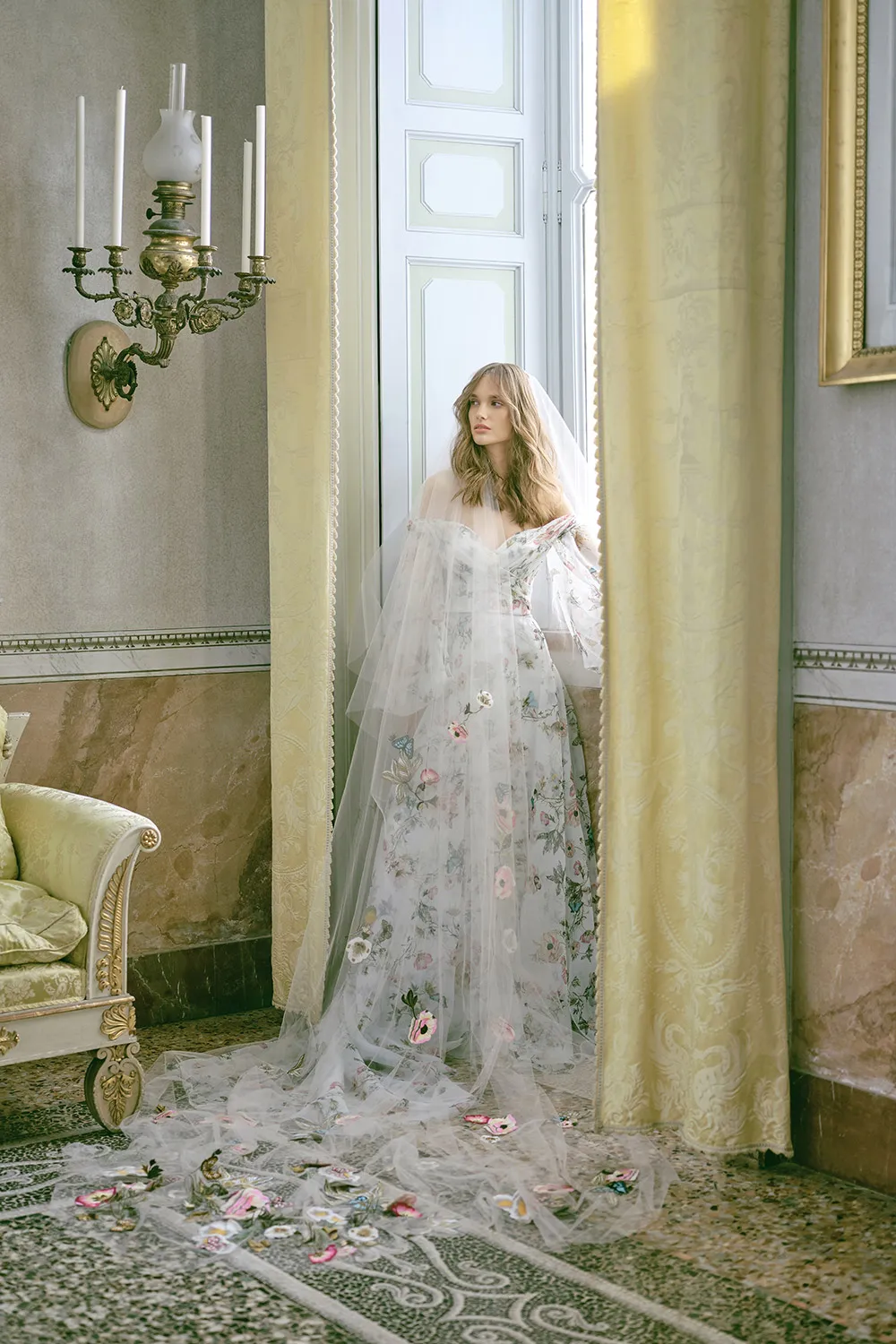 Jardin - Monique Lhuillier Fall 2020 Bridal Collection. theweddingnotebook.com