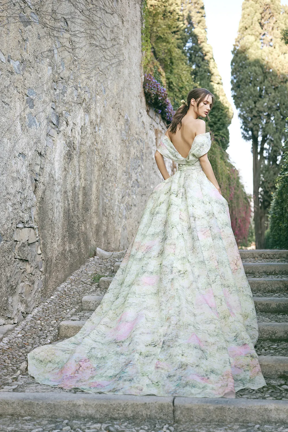Hydrangea - Monique Lhuillier Fall 2020 Bridal Collection. theweddingnotebook.com