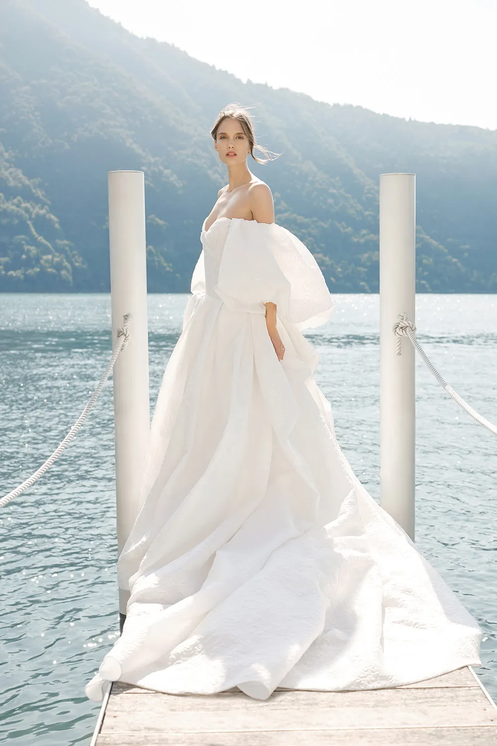 Theodora - Monique Lhuillier Fall 2020 Bridal Collection. theweddingnotebook.com