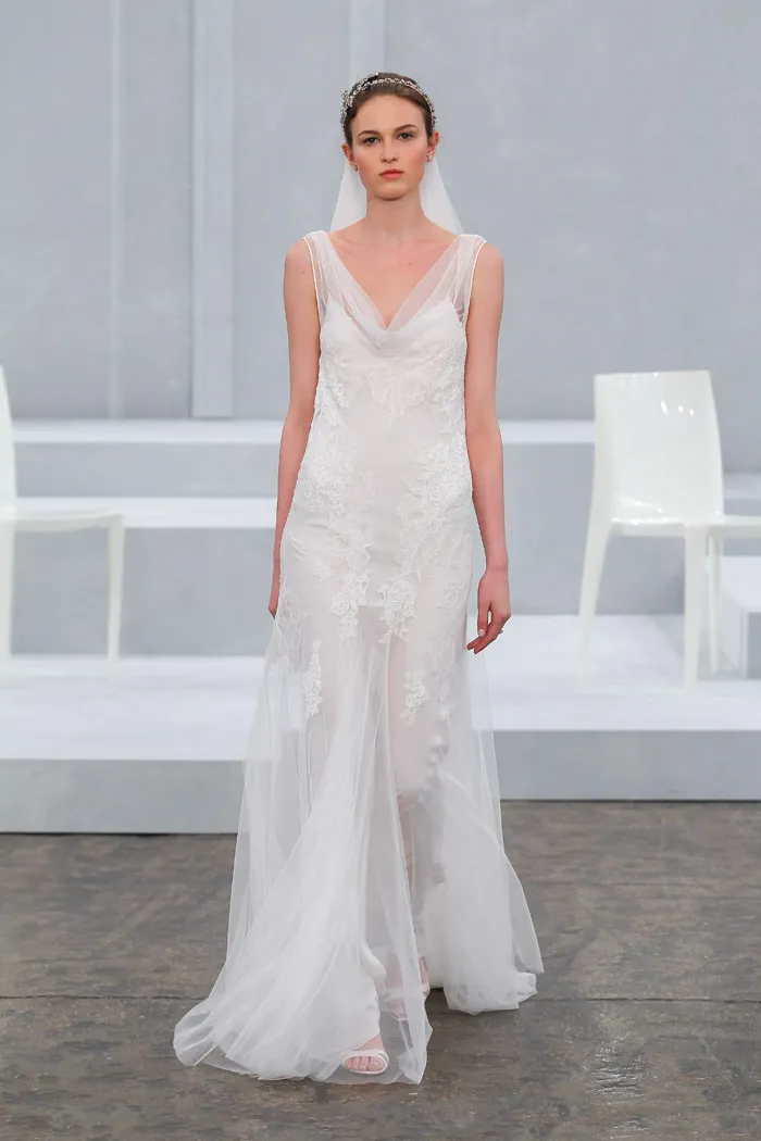 Sylvie – Monique Lhuillier Spring 2015 Bridal Collection. theweddingnotebook.com