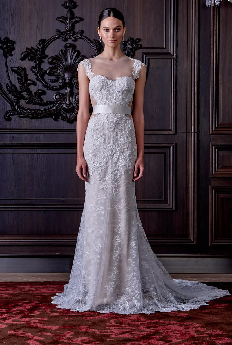 Monique Lhuillier Spring 2016 Bridal Collection. theweddingnotebook.com