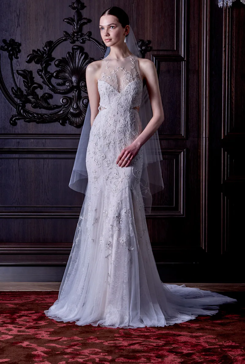 Monique Lhuillier Spring 2016 Bridal Collection. theweddingnotebook.com
