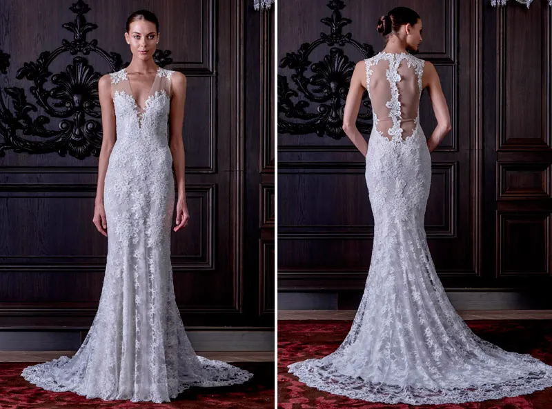 Monique Lhuillier Spring 2016 Bridal Collection. theweddingnotebook.com