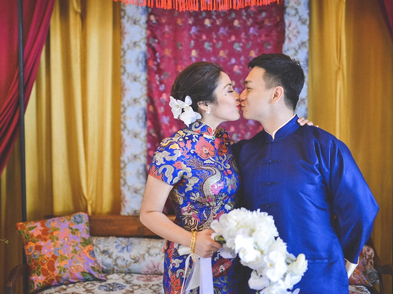 A Multi-Cultural, Multi-Colour Peranakan Wedding