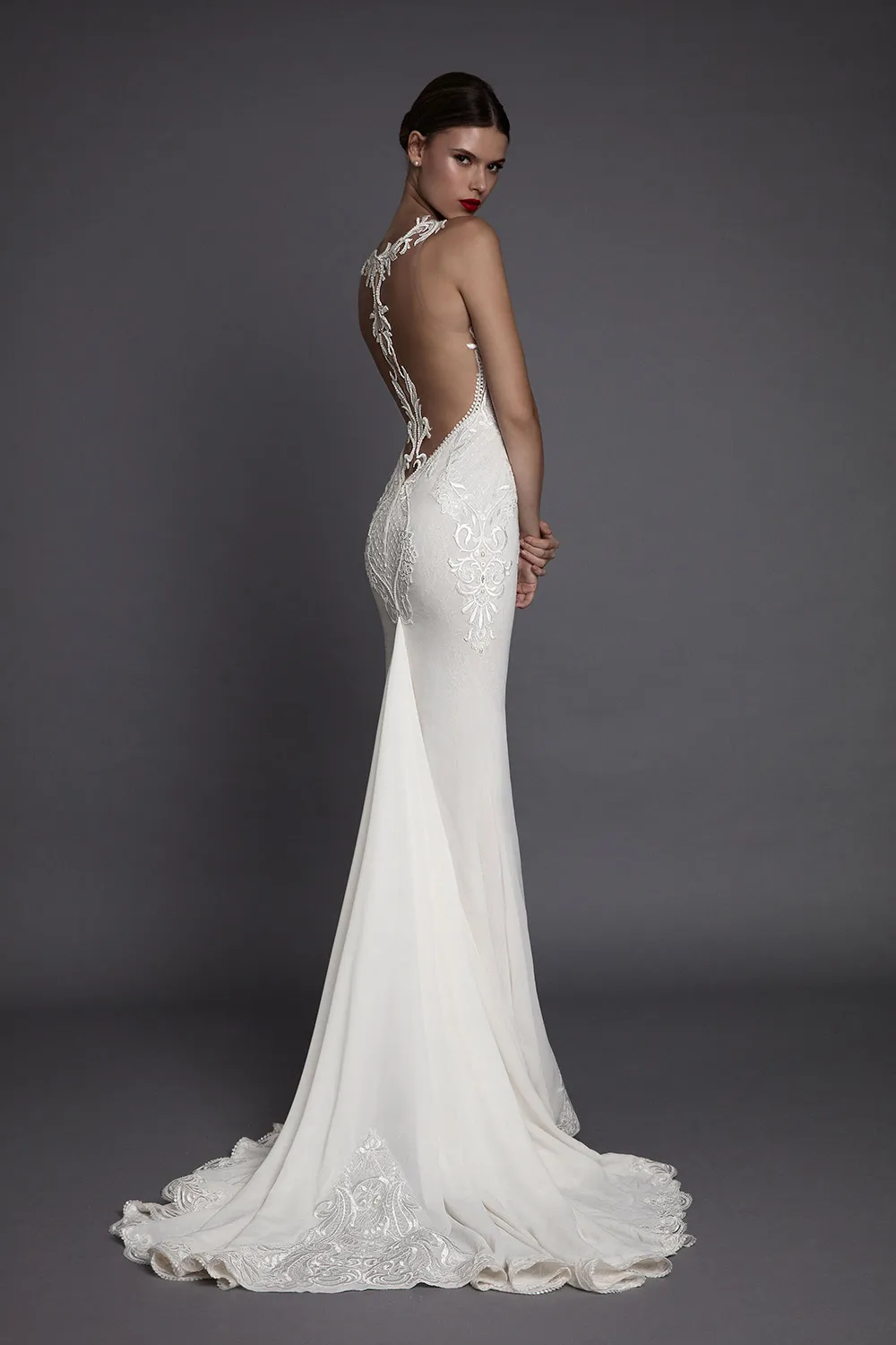 Amancia - Muse by Berta Fall 2017 Collection. theweddingnotebook.com