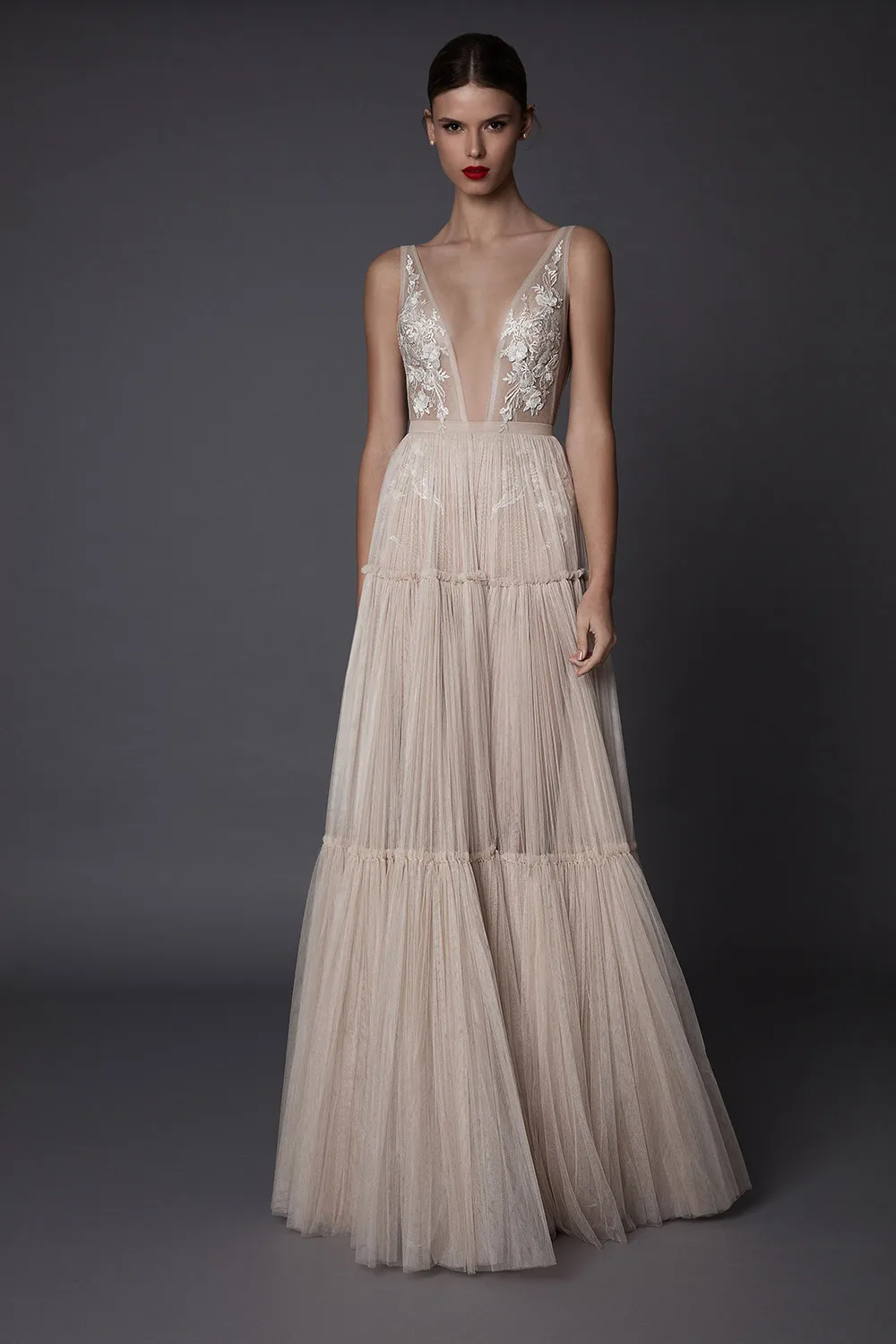Annabel - Muse by Berta Fall 2017 Collection. theweddingnotebook.com